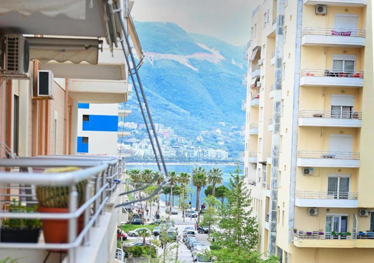 Coastal Retreat - Beach Apartment Vlora Kültér fotó